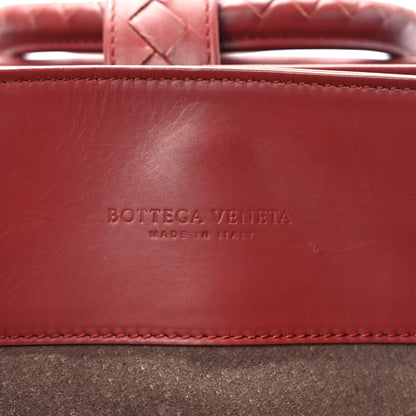 Bottega Veneta Nappa Intrecciato Small Roma Tote Red 6 of 12