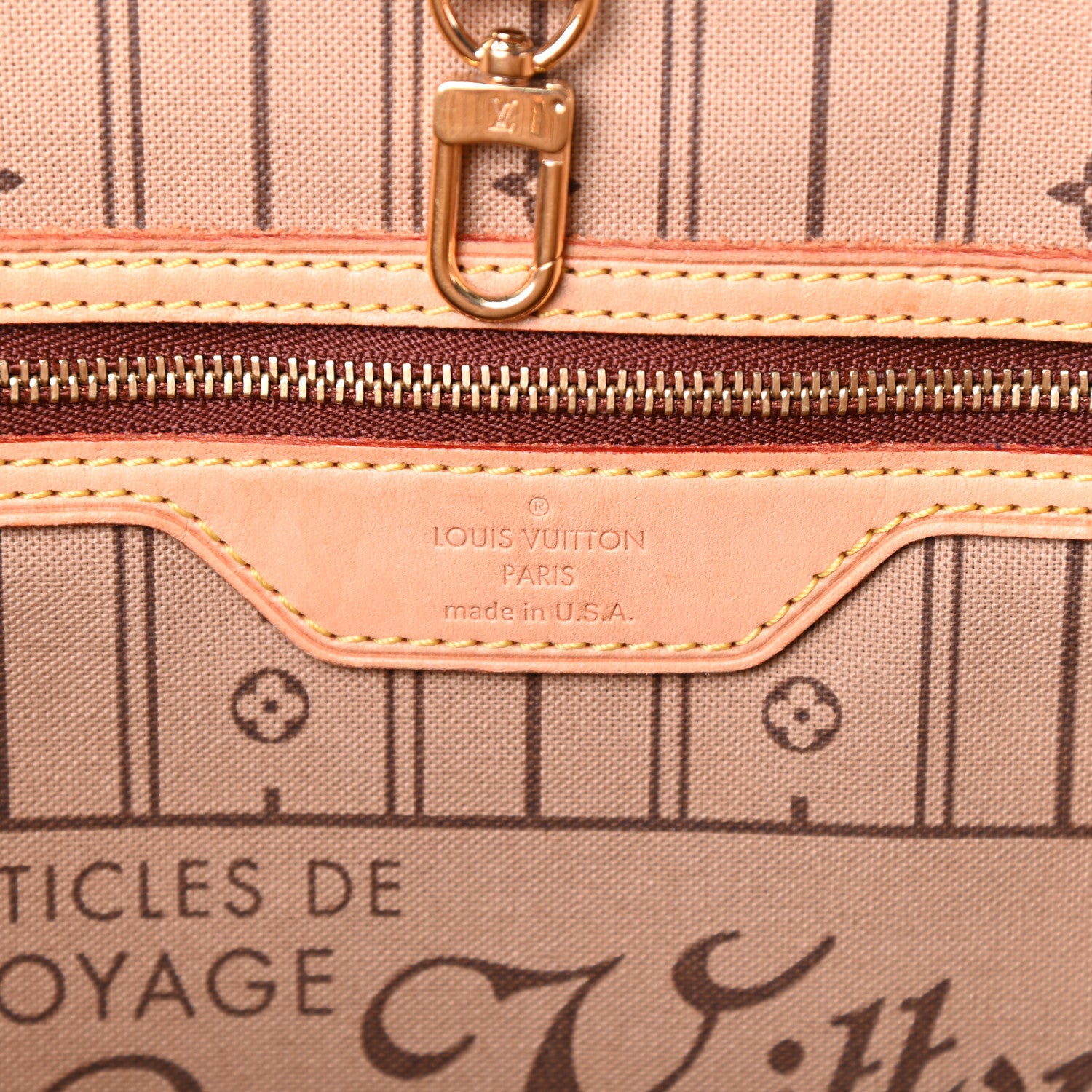 Louis Vuitton Monogram Neverfull MM 6 of 9