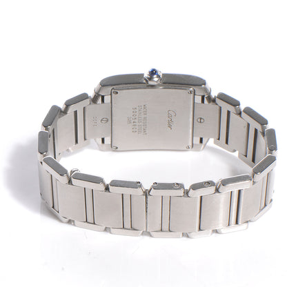 Cartier Stainless Steel 25mm Tank Francaise Quartz Watch 5 of 6