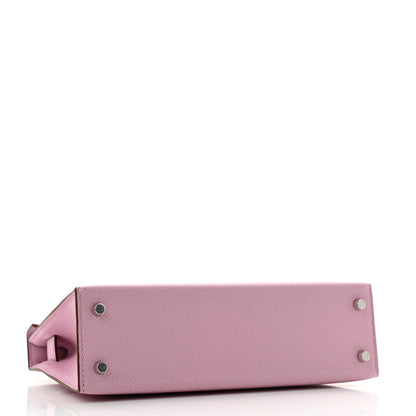 Hermes Epsom Mini Kelly Sellier 20 Mauve Sylvestre 4 of 10