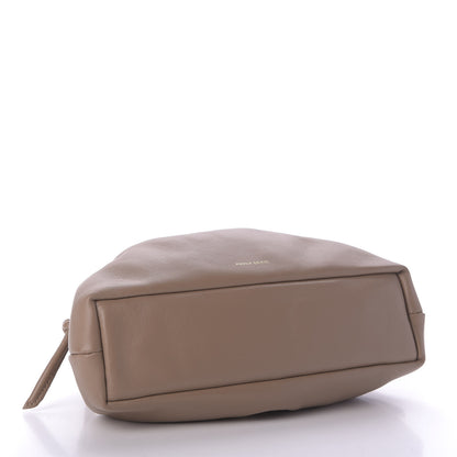 Mansur Gavriel Lambskin Cloud Mini Clutch Biscotto 4 of 8