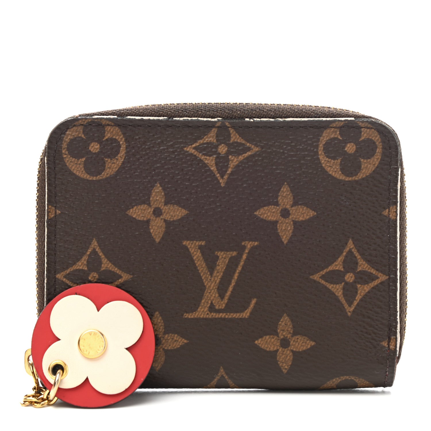 Louis Vuitton Monogram Bloom Flower Zippy Coin Purse 1 of 11