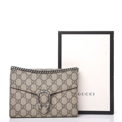 Gucci GG Supreme Monogram Mini Dionysus Chain Wallet Beige Pink 8 of 8