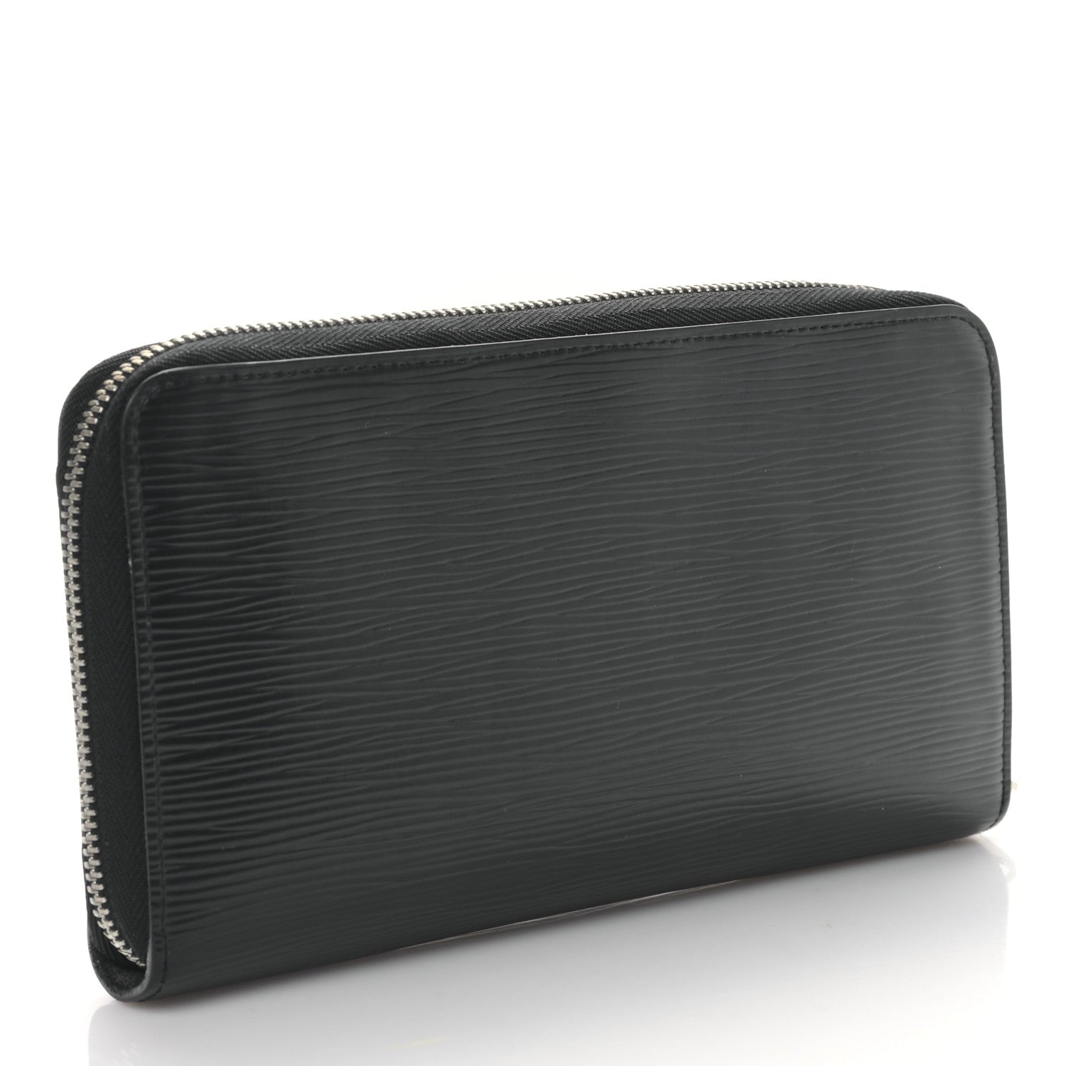 Louis Vuitton Epi Zippy Organizer Wallet Black 3 of 8