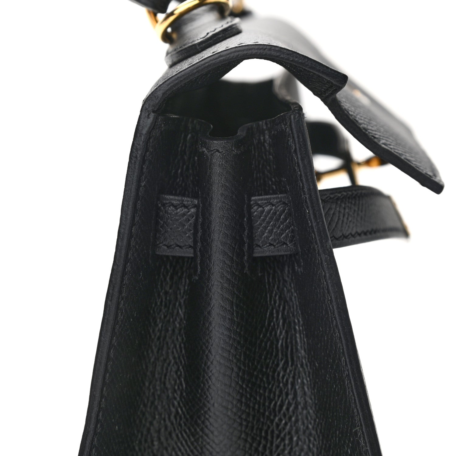 Hermes Epsom Kelly Sellier 25 Black 17 of 36