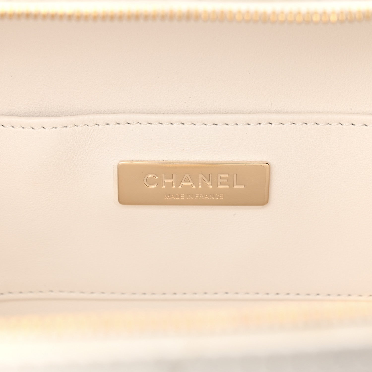 Chanel Lambskin Quilted Coco Click Bag White 7 of 11