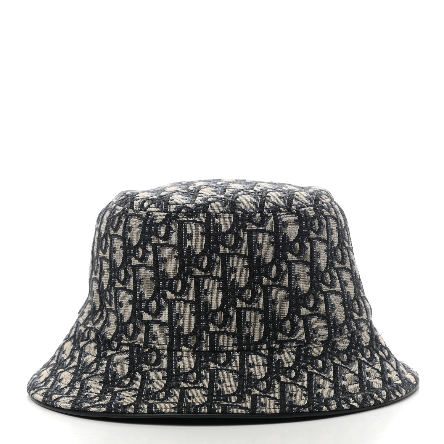 Christian Dior Oblique Jacquard Bucket Hat L Blue 5 of 8