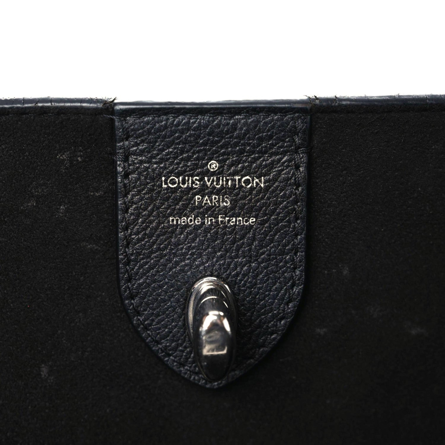 Louis Vuitton Calfskin Lockme Go Tote Black 11 of 15