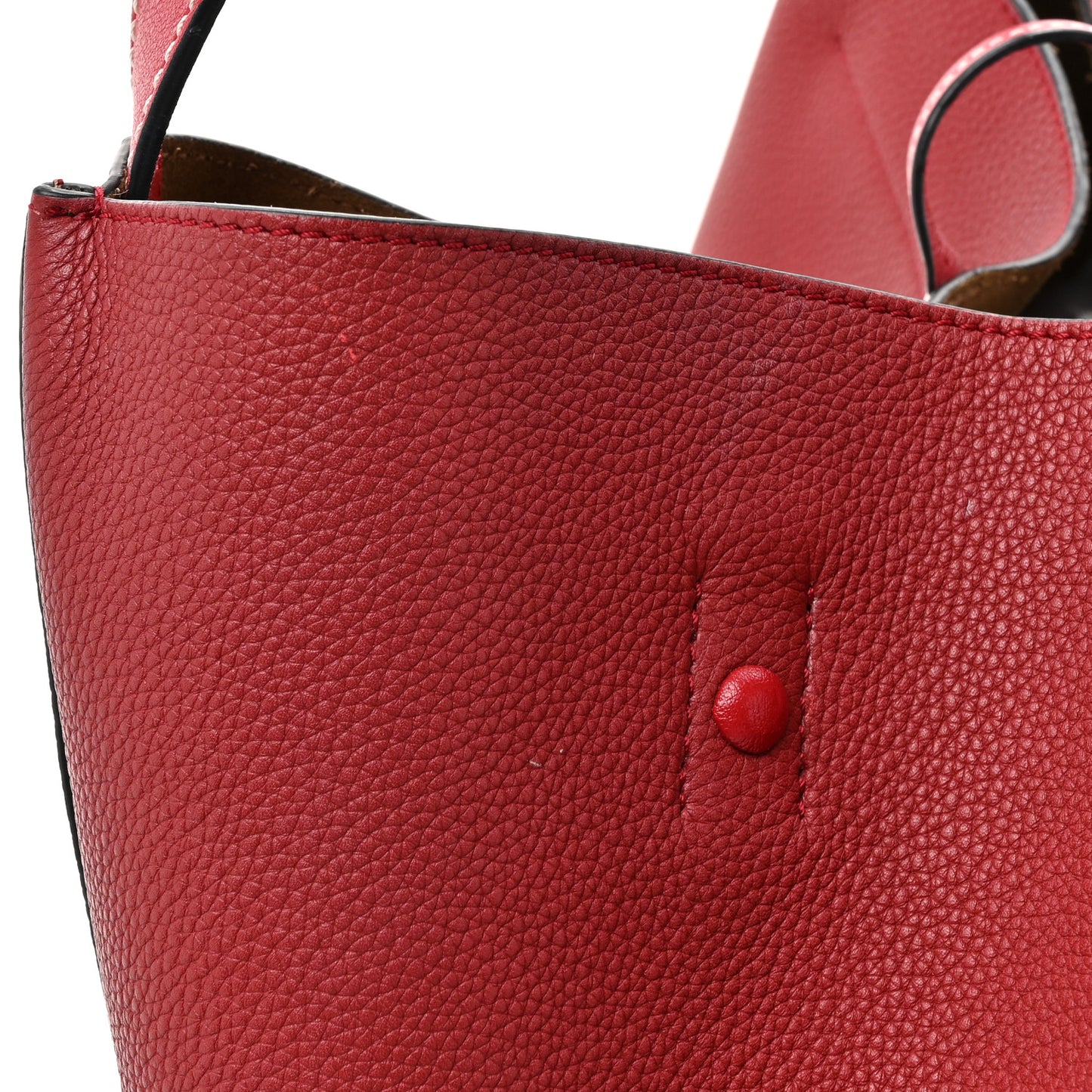 Calfskin Barcelona Tote Scarlet Red