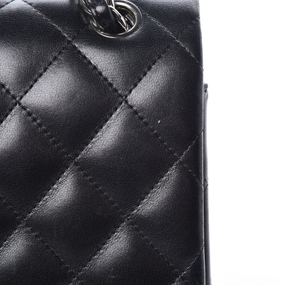 Chanel Lambskin Quilted Jumbo Double Flap Black 16 of 16