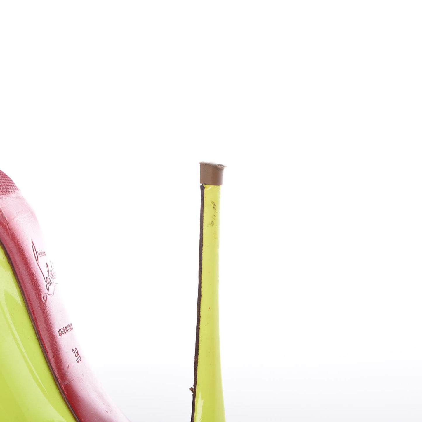 Patent So Kate 120 Pumps 38 Neon Yellow