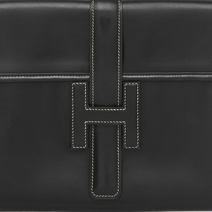 Hermes Box Jige PM Clutch Black 7 of 10
