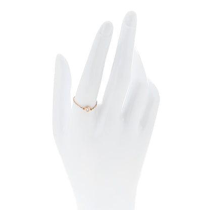 Tiffany Rose Gold Diamond .07ct Elsa Peretti Diamonds By The Yard Ring  59 8.75 2 of 6