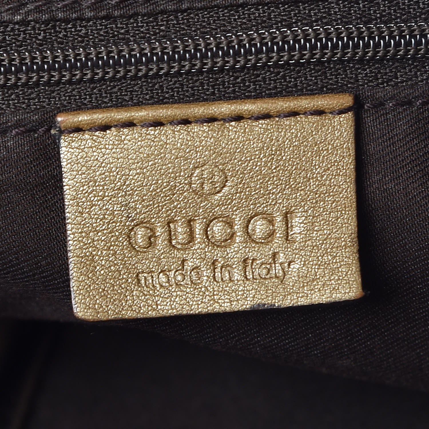 Gucci Crystal Monogram Small D Gold Ring Messenger Gold 6 of 7
