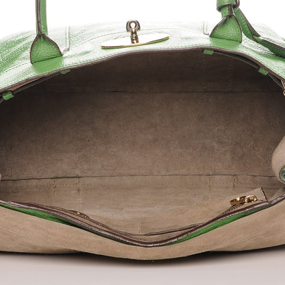 Mulberry Goatskin Bayswater Grass Green 5 of 13