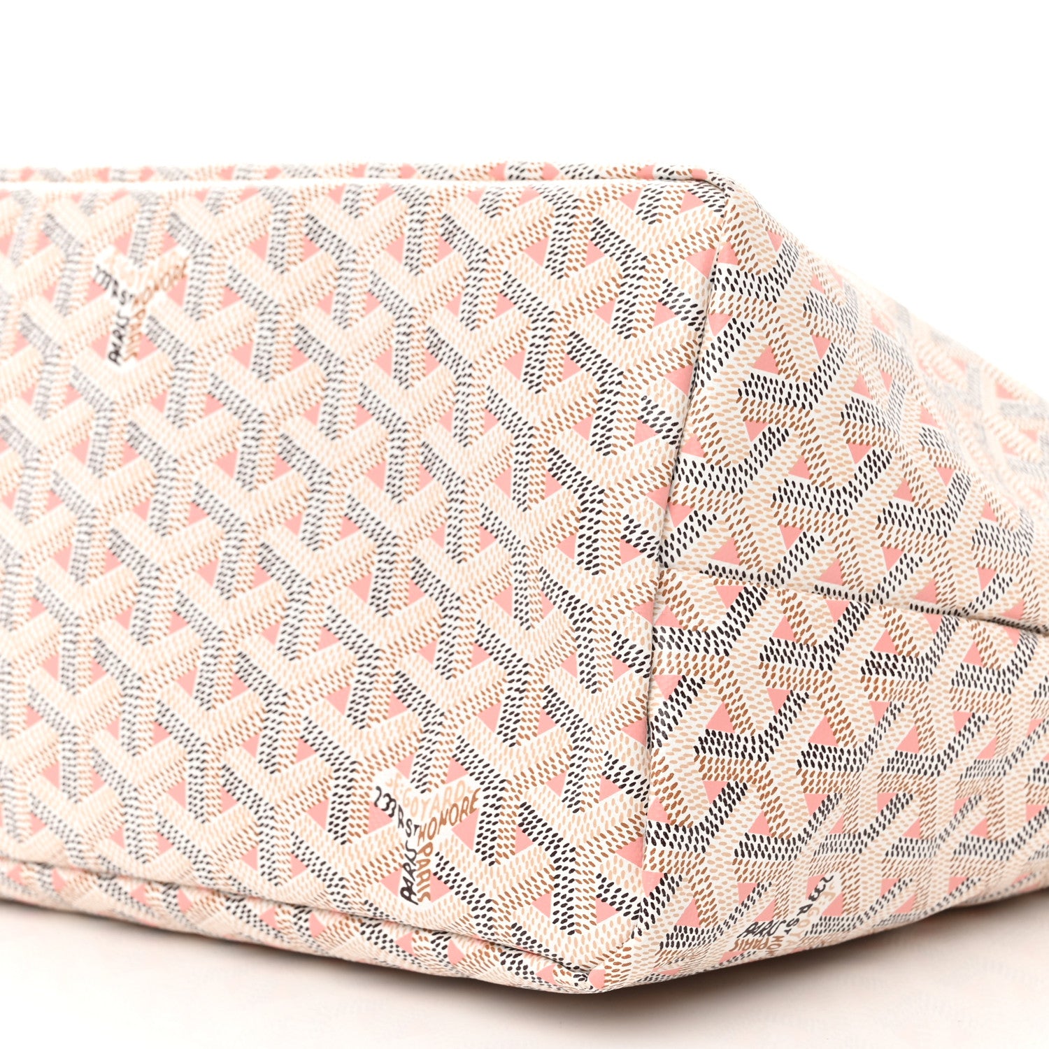 Goyard Goyardine Saint Louis Claire Voie PM White Pink 11 of 11
