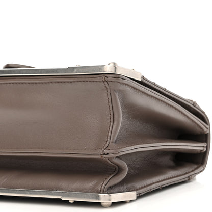 Prada Soft Calfskin Impunture Diagramme Cahier Bag Bambu 9 of 9