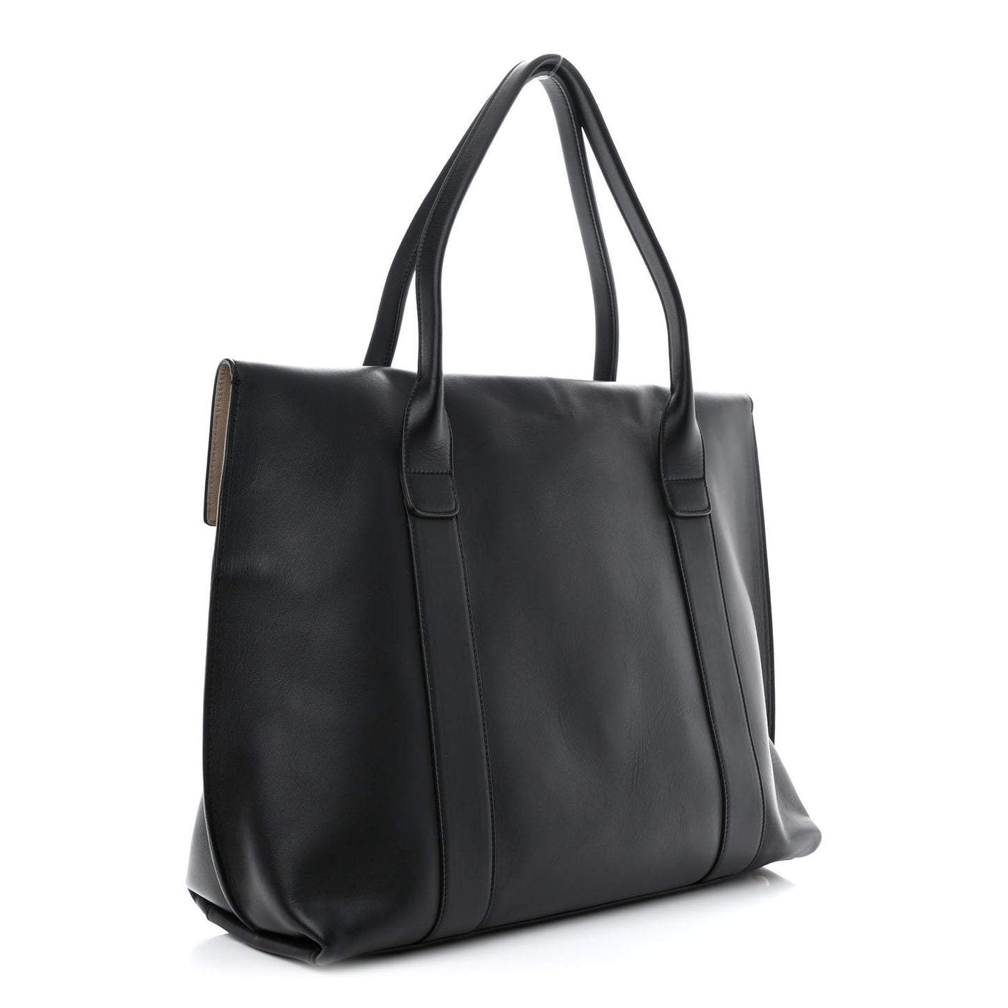 Calfskin Large Sookie Satchel Black