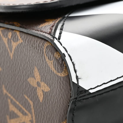 Louis Vuitton Calfskin Monogram Studded Twist Shoulder Bag MM 11 of 11