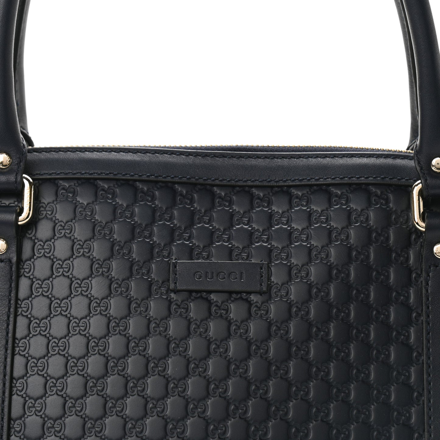 Soft Microguccissima Dome Satchel Navy