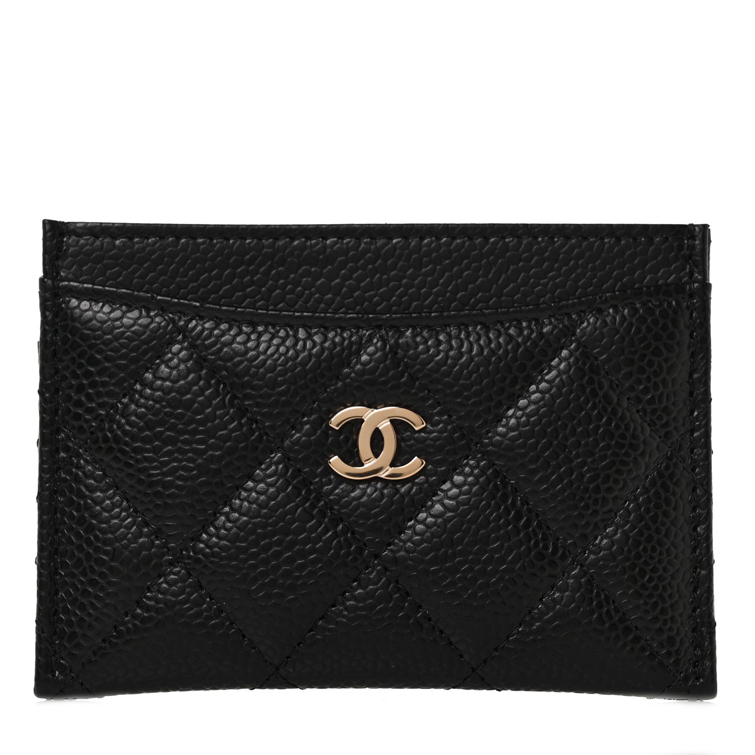 Chanel Caviar Quilted Card Holder Black 1 of 11
