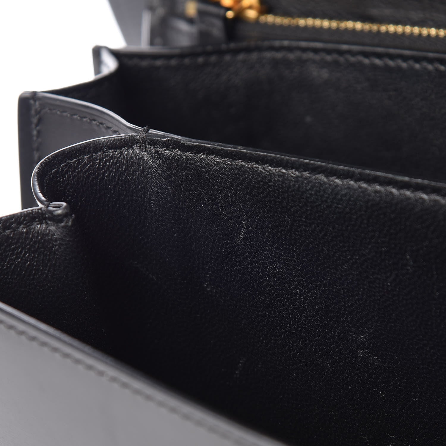 Celine Box Calfskin Medium Classic Box Flap Bag Black 9 of 13