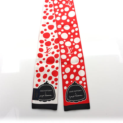 Louis Vuitton LV x YK Infinity Dots Bandeau Red White 2 of 3