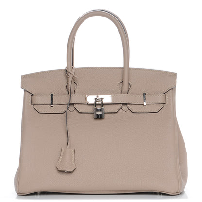 Hermes Togo Birkin 30 Gris Tourterelle 1 of 25