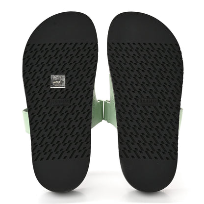Hermes Epsom Womens Chypre Sandals 38 Vert Jade 5 of 8