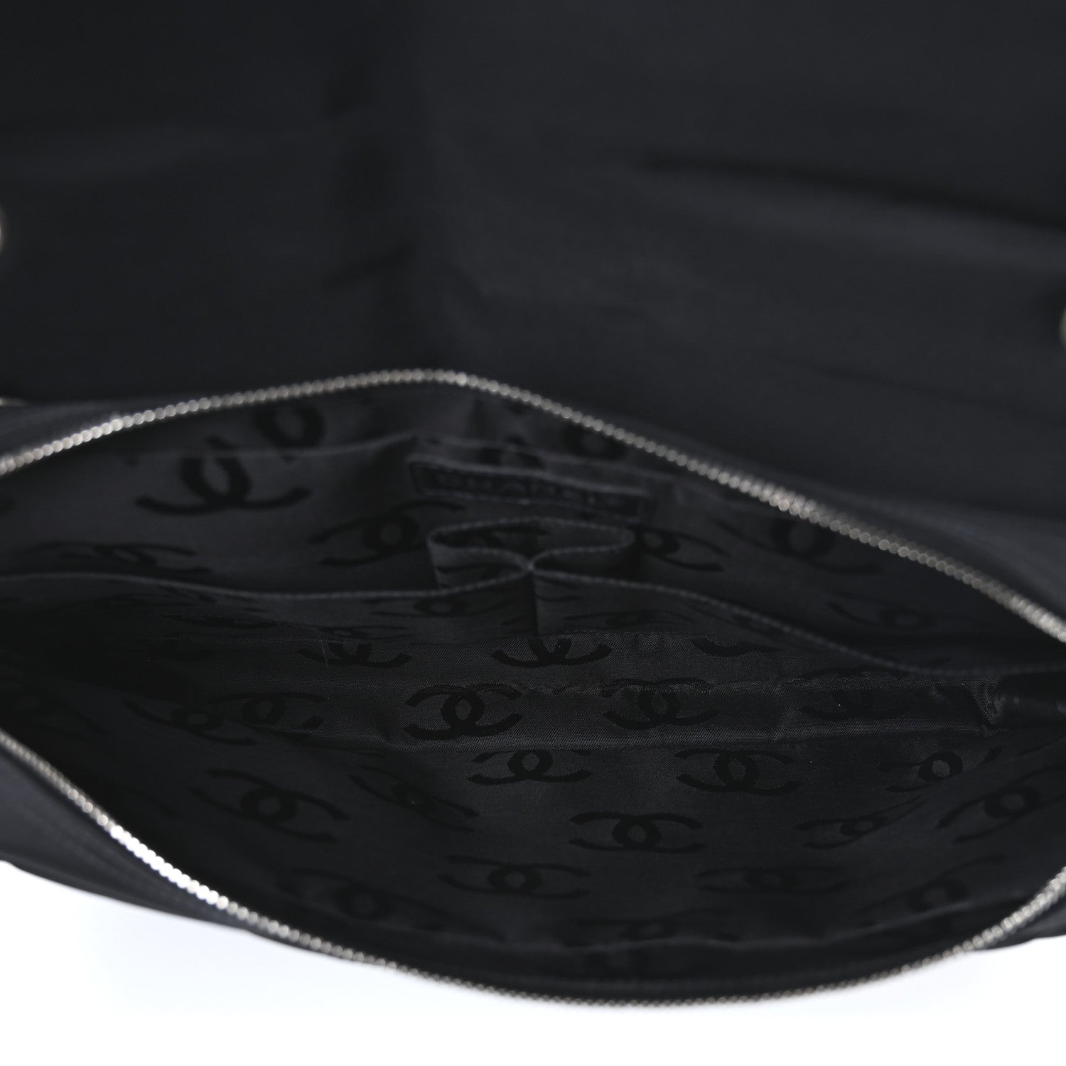 Chanel Nylon Square Quilted Flap Black 5 of 10