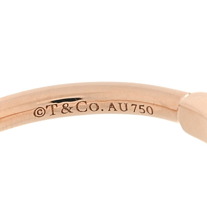 Tiffany 18K Rose Gold T Wire Ring 50 5.5 4 of 4