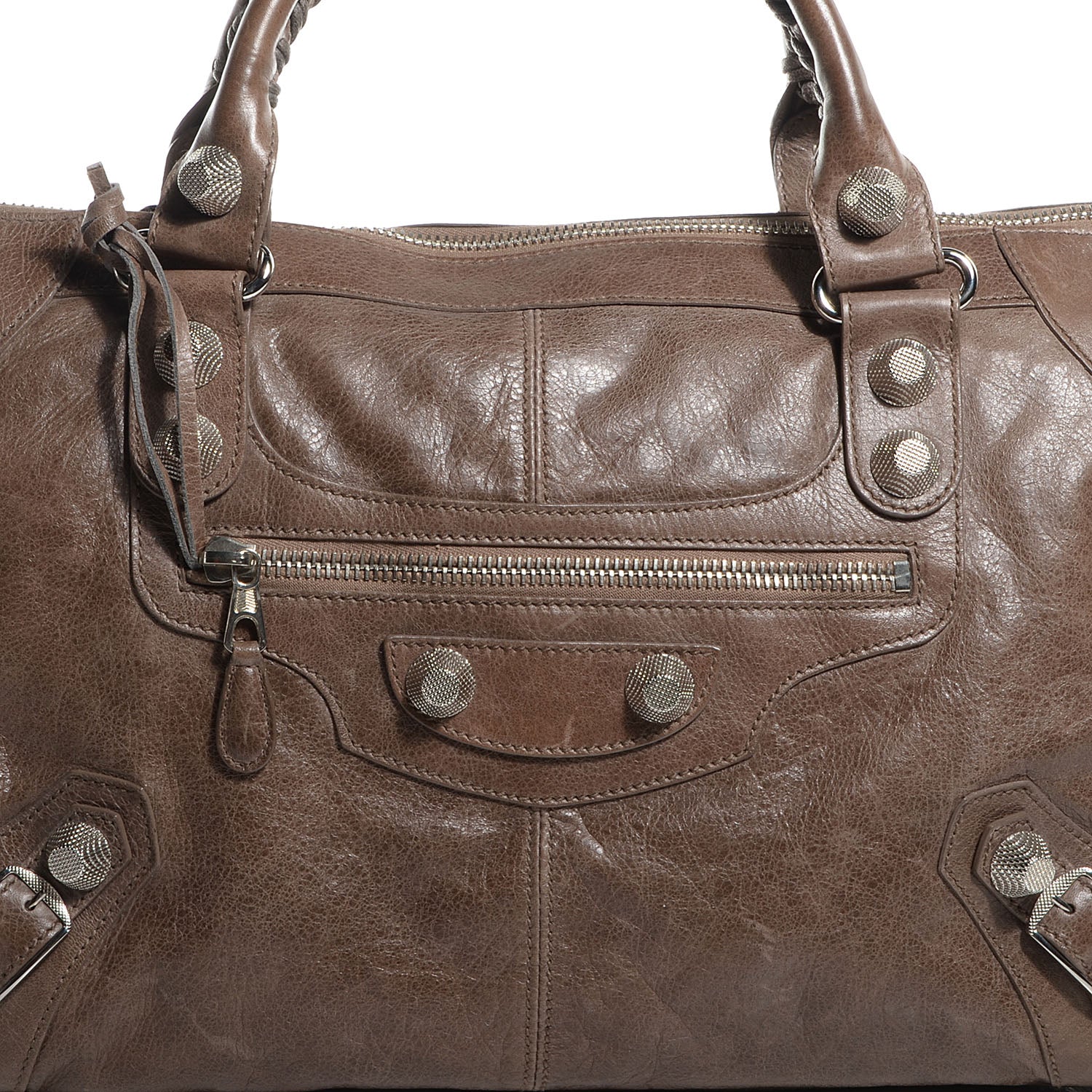 Balenciaga Agneau Giant 21 Silver Hardware Work Noix 9 of 11