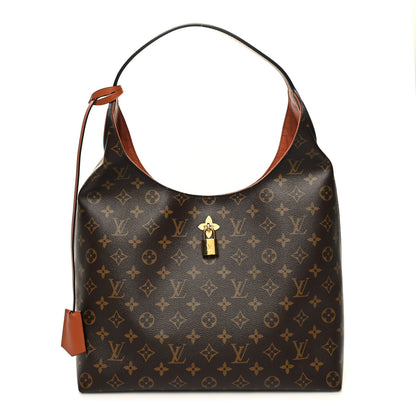 Louis Vuitton Monogram Flower Hobo Beige 1 of 11