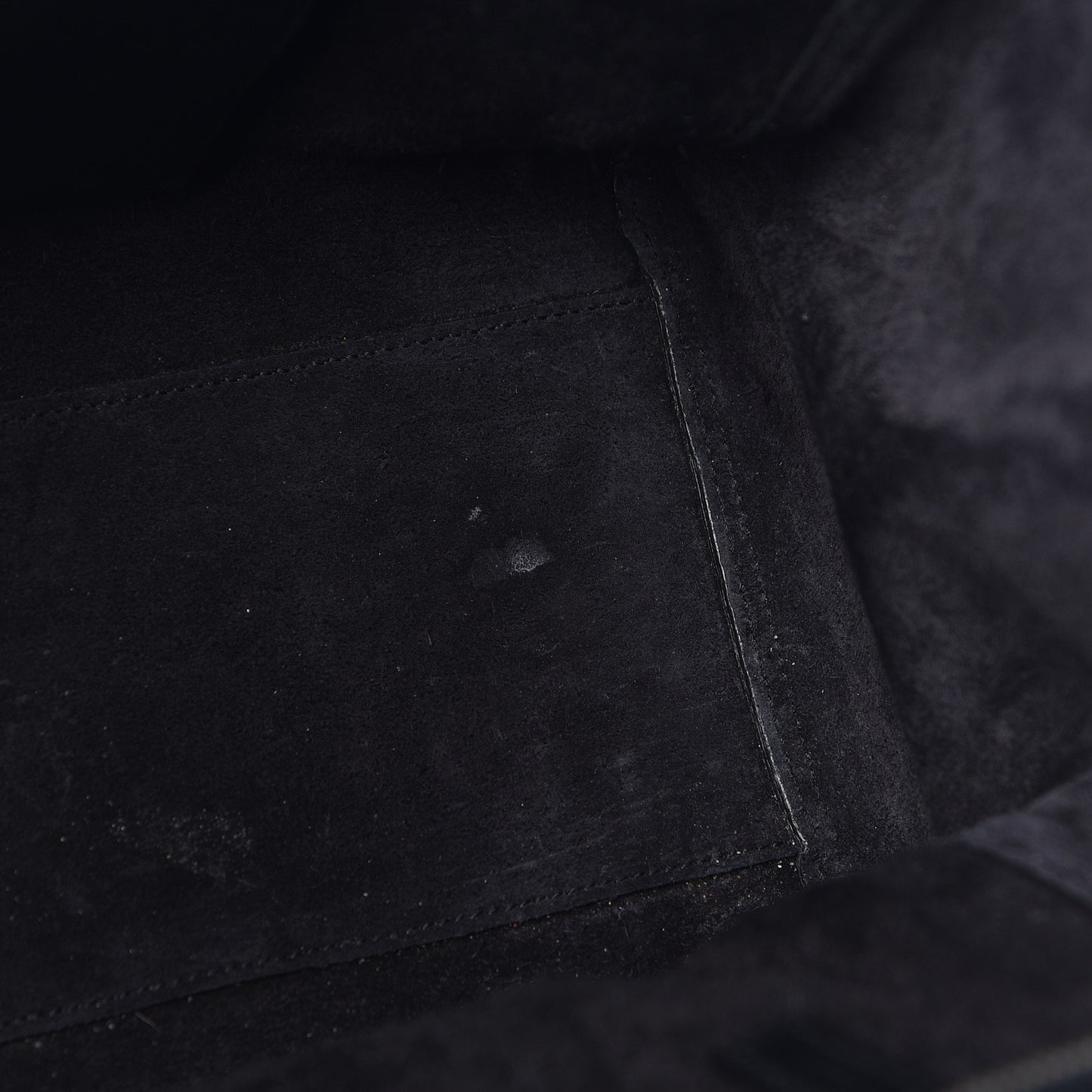 Grained Calfskin Medium Rive Gauche Cabas Black