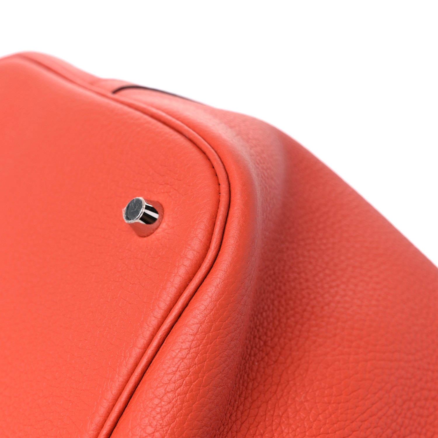 Hermes Taurillon Clemence Picotin 26 GM Terre Battue 9 of 9