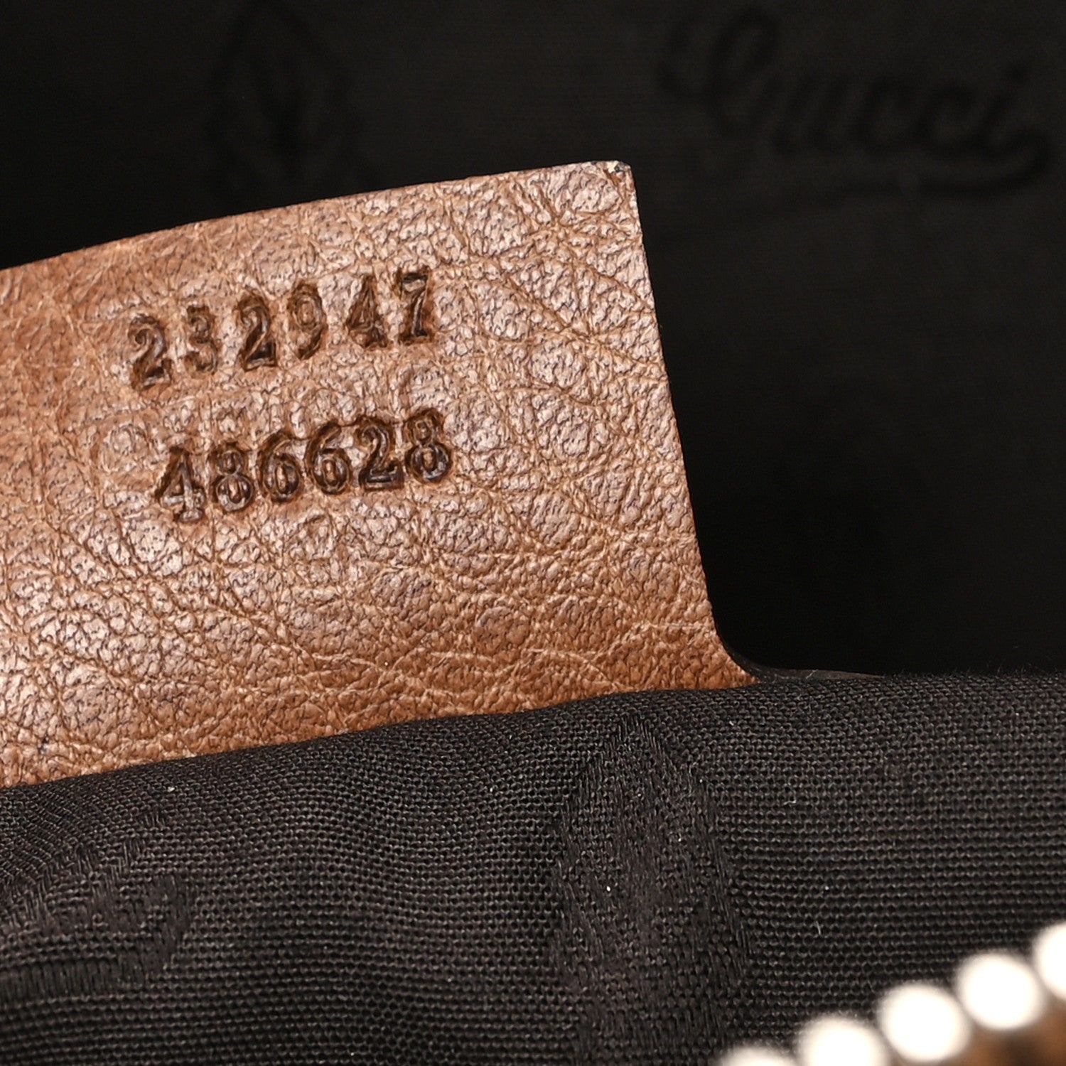 Gucci Monogram Medium Bamboo Bar Tote Brown 7 of 10