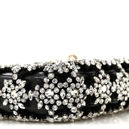 Gucci Calfskin Crystal Mini Jackie Notte Bag Black 9 of 12