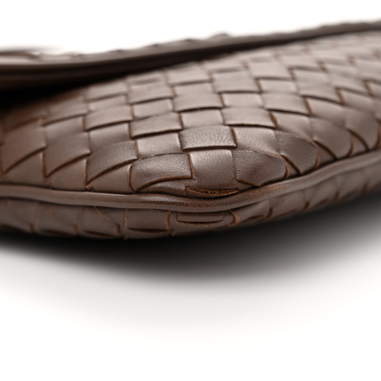 Bottega Veneta Nappa Intrecciato Mini Turn-Lock Crossbody Ebano 9 of 12