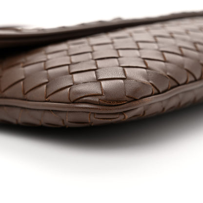 Bottega Veneta Nappa Intrecciato Mini Turn-Lock Crossbody Ebano 9 of 12