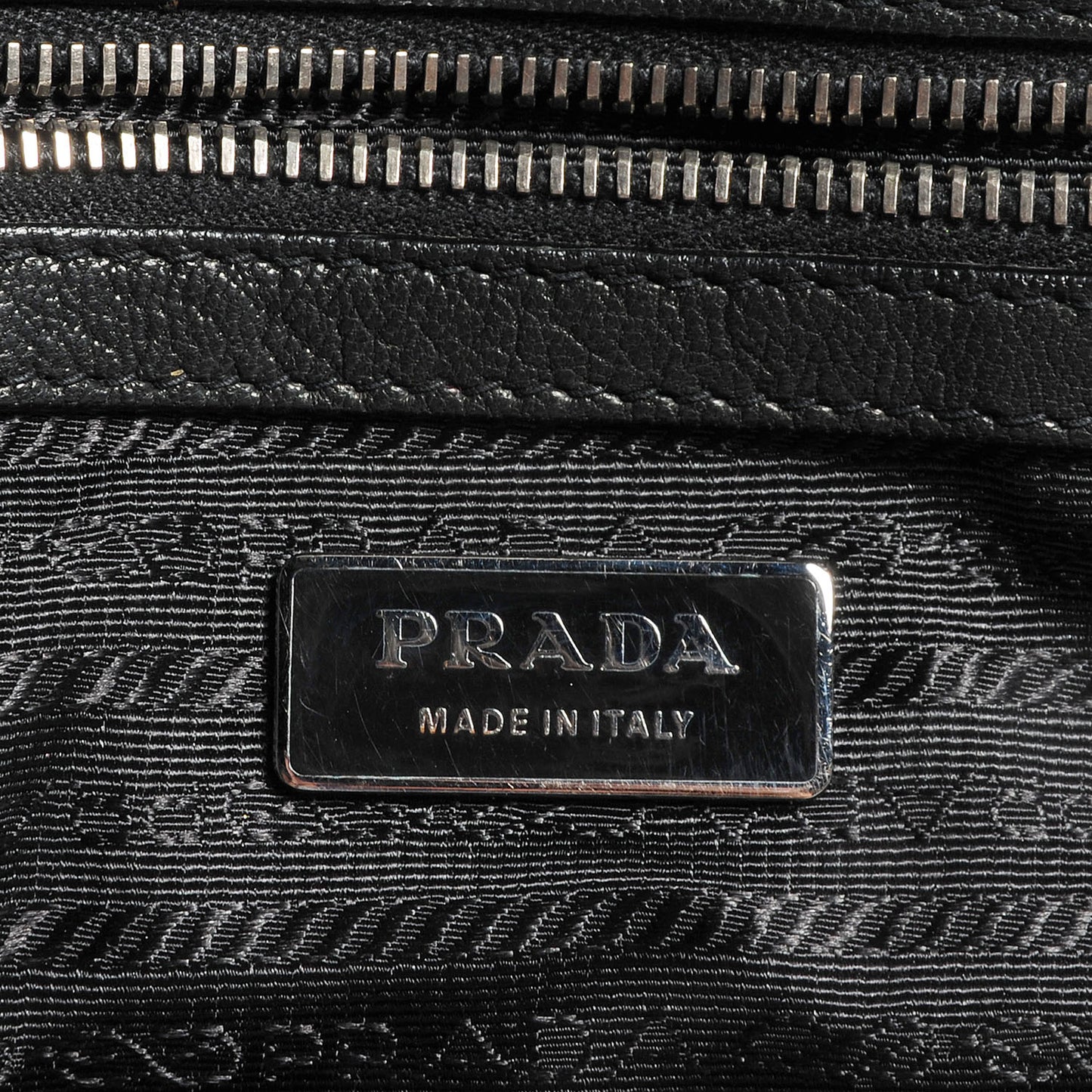 Tessuto Nylon Gaufre Tote Nero Black