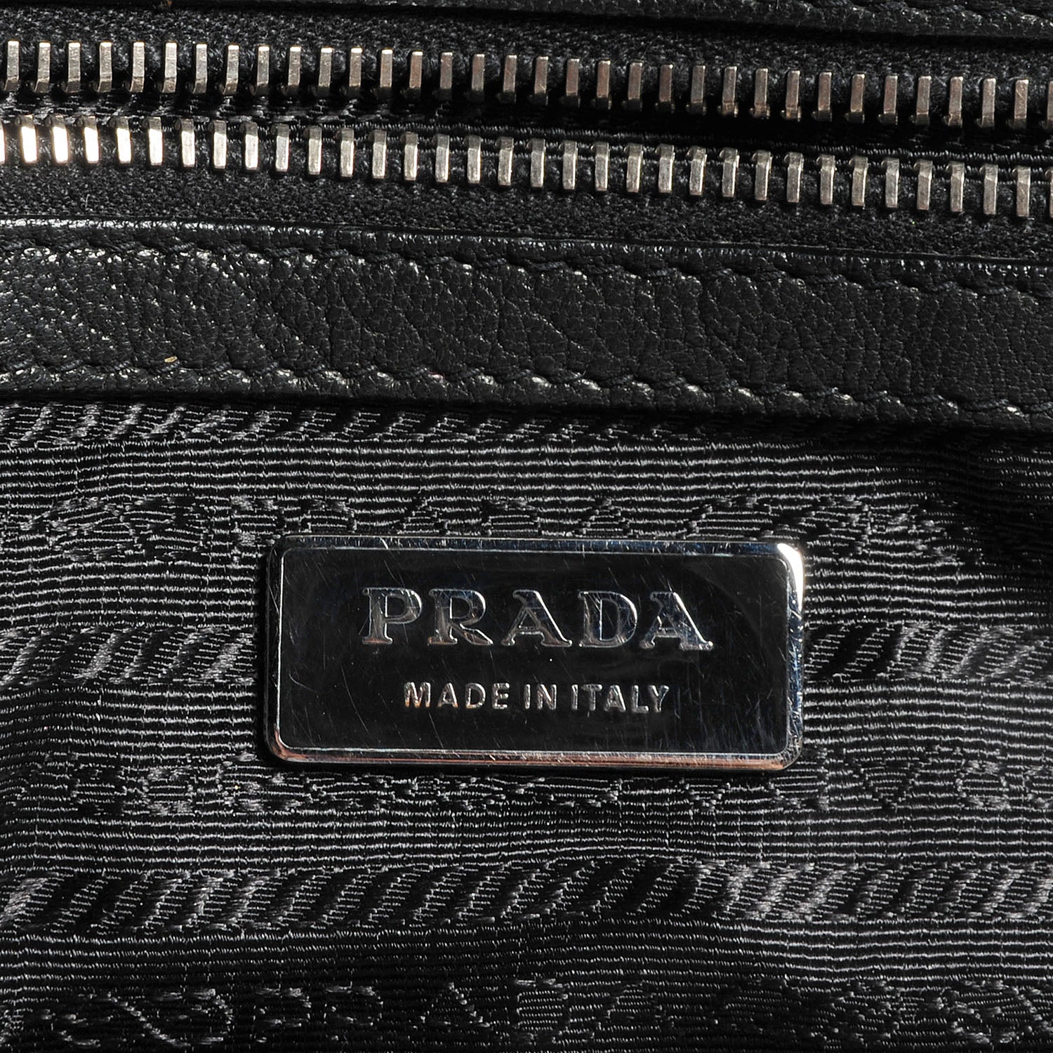 Prada Tessuto Nylon Gaufre Tote Nero Black 6 of 8