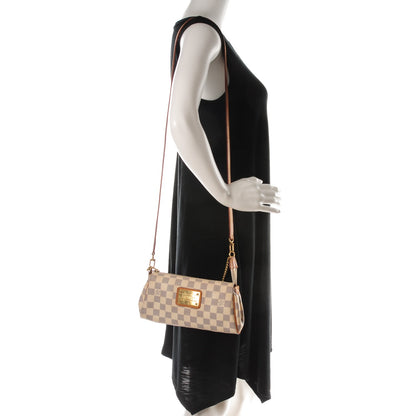 Louis Vuitton Damier Azur Eva Clutch 2 of 7