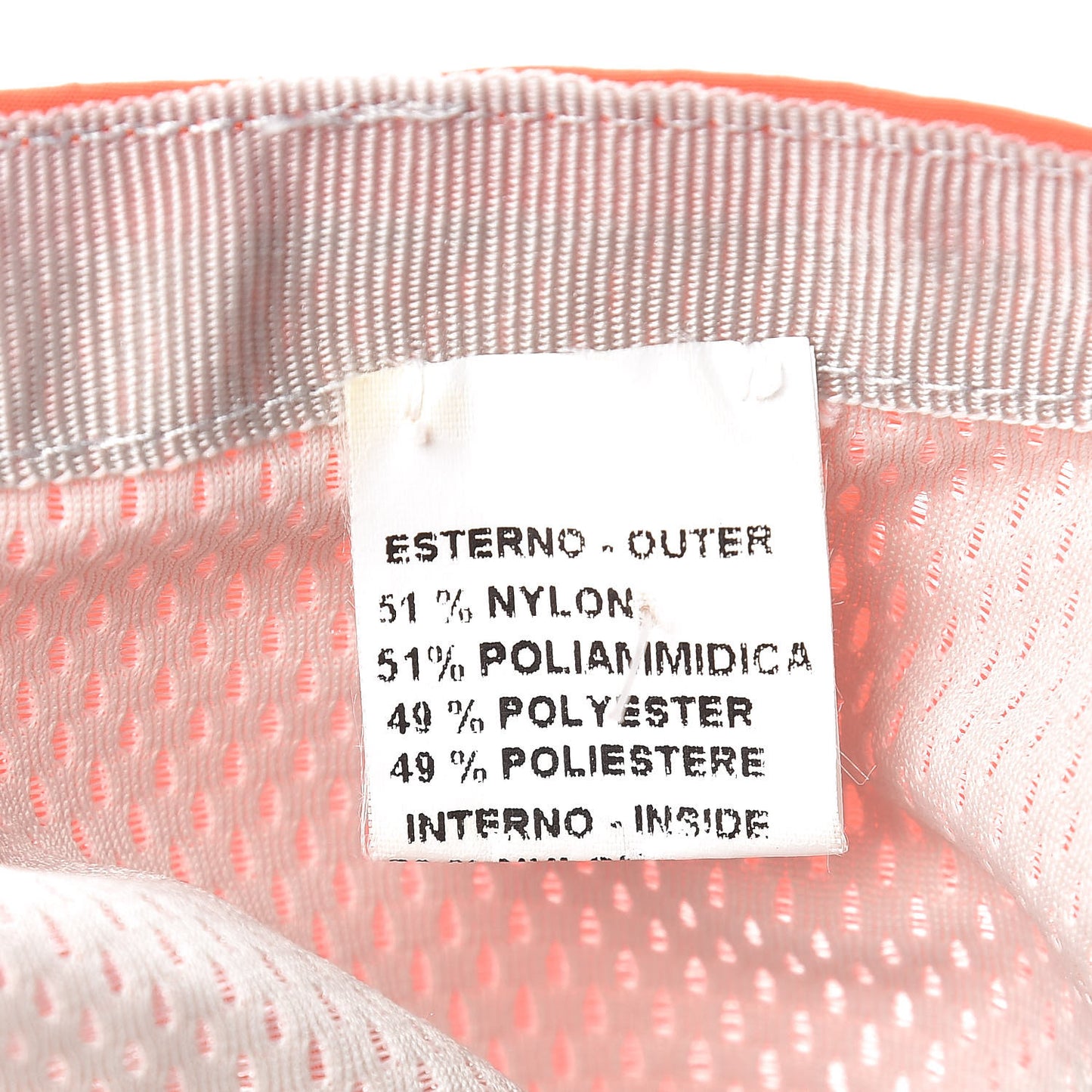 Nylon CC Cap Hat M Orange