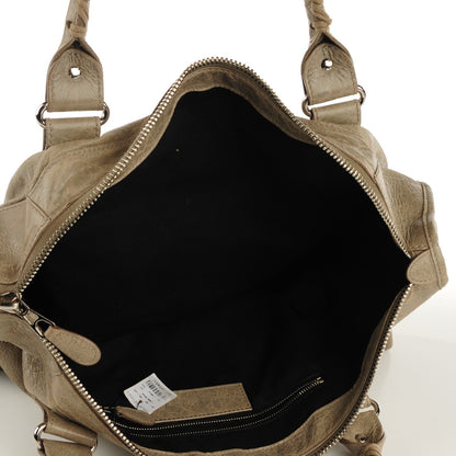 Balenciaga Agneau Giant 21 Silver Hardware Work Papyrus 5 of 10
