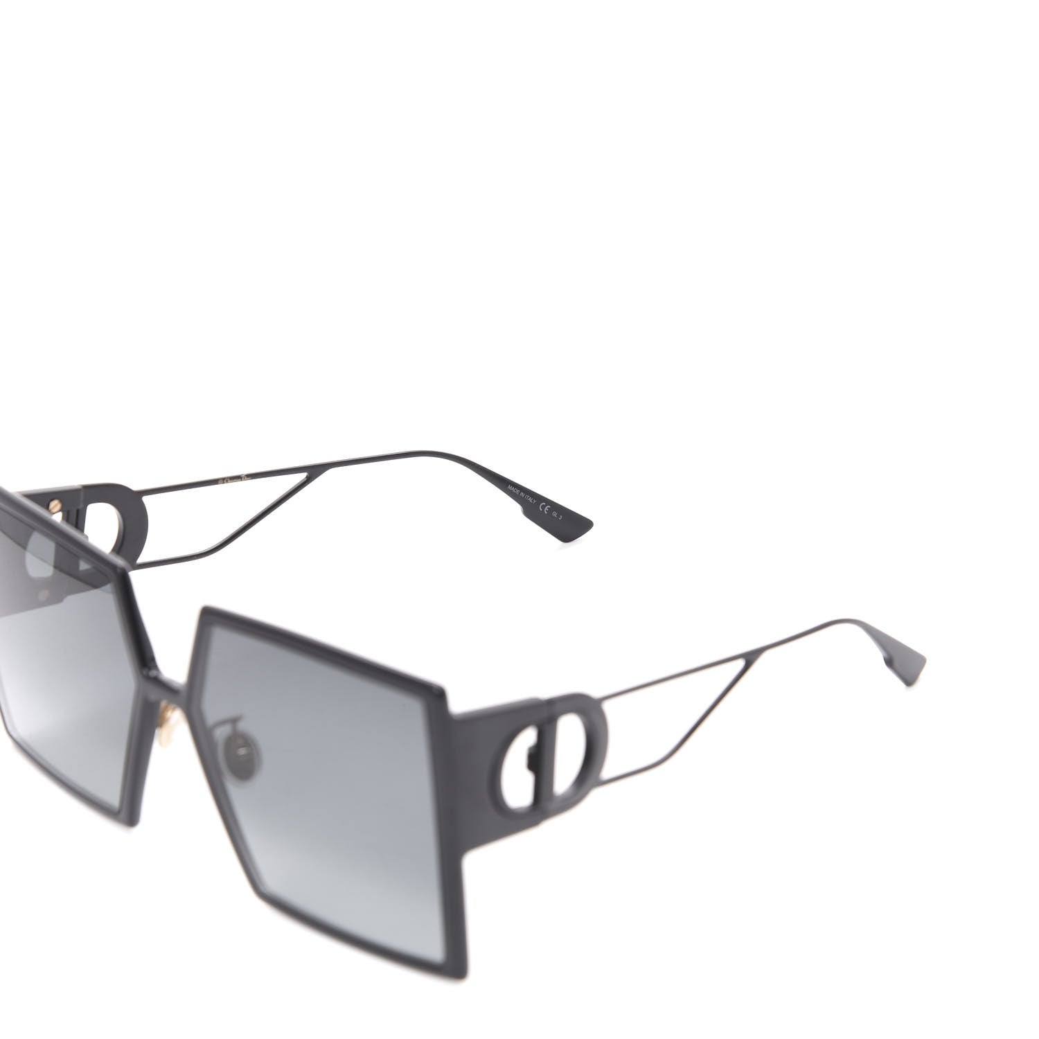 Christian Dior Square 30 Montaigne Sunglasses Black 6 of 10