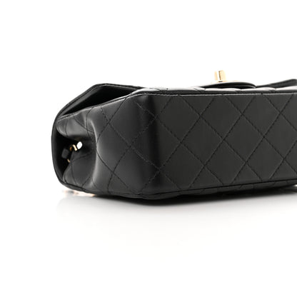 Chanel Lambskin Quilted Mini Rectangular Flap Black 9 of 11