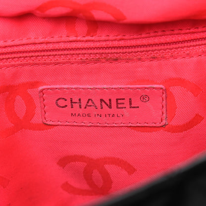 Chanel Calfskin Quilted Large Cambon Tote Black White 6 of 16