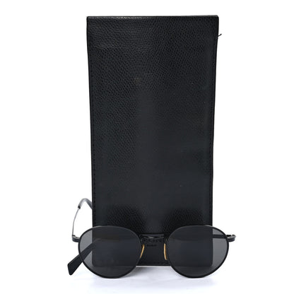 Celine Metal Round Sunglasses CL40100U Black 7 of 7
