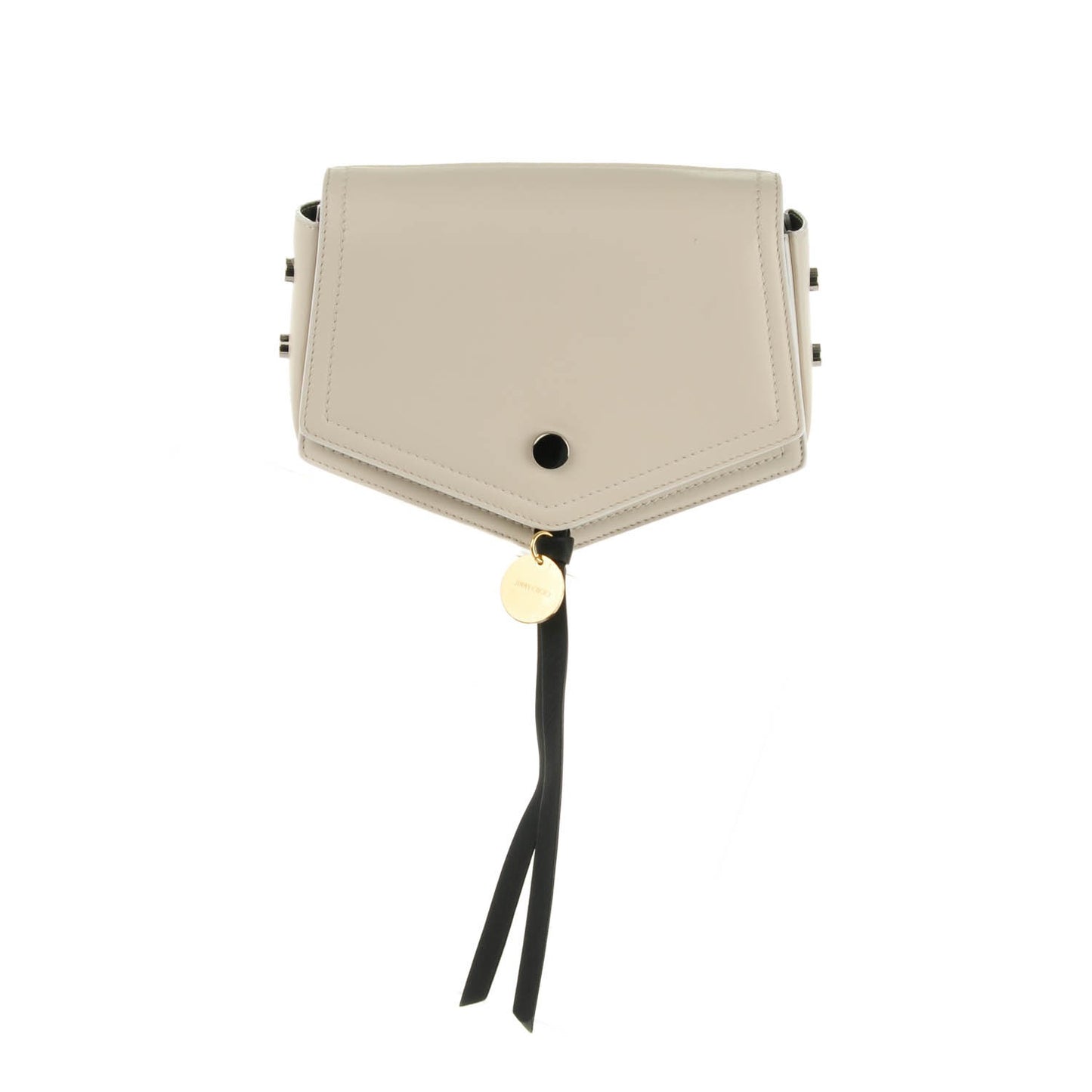 Nappa Arrow Crossbody Bag Chalk