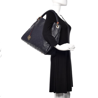 Louis Vuitton Empreinte Artsy MM Marine Rouge 2 of 9